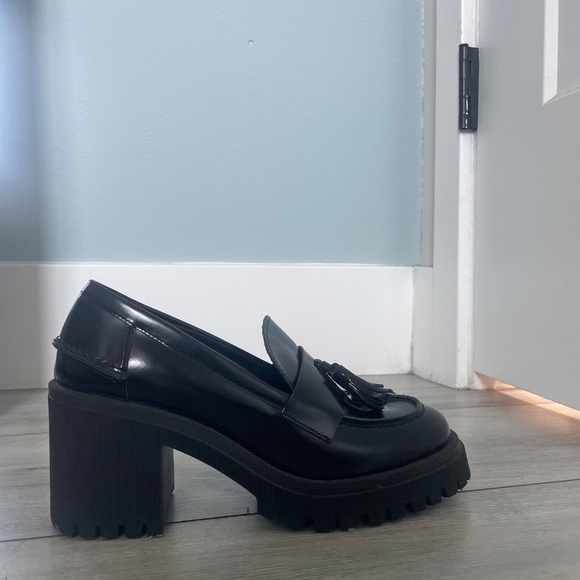 Black Michele Lopriore platform clogs size 36 - Picture 6 of 7